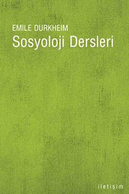 Sosyoloji Dersleri - 1