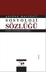 Sosyoloji Sözlüğü - Bilim ve Sanat Yayınları