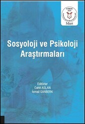 Sosyoloji ve Psikoloji Araştırmaları AYBAK 2020 Mart - Akademisyen Kitabevi