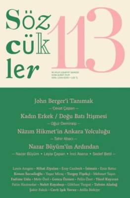 Sözcükler Dergisi 113. Sayı Ocak - Şubat 2025 - 1