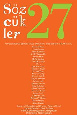 Sözcükler Dergisi Sayı: 27 Eylül - Ekim 2010 - 1