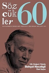 Sözcükler Dergisi Sayı: 60 Mart-Nisan 2016 - Sözcükler Yayınları