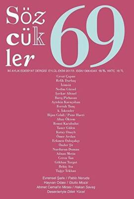 Sözcükler Dergisi Sayı: 69 Eylül - Ekim 2017 - 1