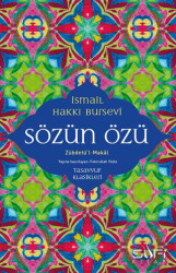 Sözün Özü - Zübdetü`l-Makal - Sufi Kitap
