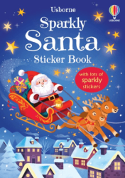 Sparkly Santa Sticker Book - Usborne