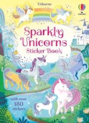 Sparkly Unicorns Sticker Book - Usborne