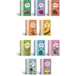 Spiralli Haydi Çizelim Boyayalım Serisi 10 Kitap - Karatay Çocuk