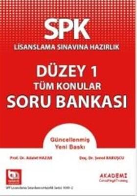 Akademi Consulting Training SPK Lisanslama Sınavına Hazırlık Düzey 1 - Tüm Konular Soru Bankası - 1