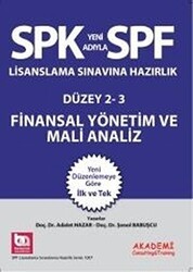 SPK Lisanslama Sınavına Hazırlık Finansal Yönetim ve Mali Analiz - Akademi Consulting Training