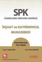 Akademi Consulting Training SPK Lisanslama Sınavına Hazırlık İnşaat ve Gayrimenkul Muhasebesi - 1