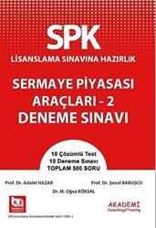 Akademi Consulting Training SPK Lisanslama Sınavına Hazırlık Sermaye Piyasası Araçları - 2 Soru Bankası - Akademi Consulting Training