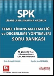Akademi Consulting Training SPK Lisanslama Sınavına Hazırlık Temel Finans Matematiği ve Değerleme Yöntemleri Soru Bankası - Akademi Consulting Training