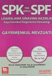 Akademi Consulting Training SPK Yeni Adıyla SPF Lisanslama Sınavına Hazırlık Gayrimenkul Değerleme Uzmanlığı Gayrimenkul Mevzuatı - 1