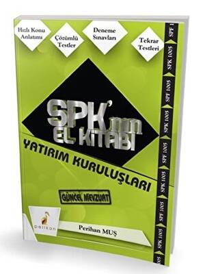Pelikan Tıp Teknik Yayıncılık SPK´nın El Kitabı - Yatırım Kuruluşları - 1