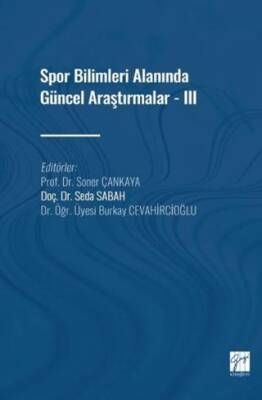 Spor Bilimleri Alanında Güncel Araştırmalar - 3 - 1