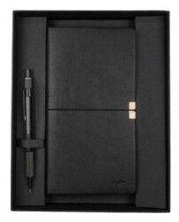 Srcikss Sd700-C1 Premıum Defter Toledo C7 Siyah & Graph-X Versatil Mat Siyah Set - Scrikss