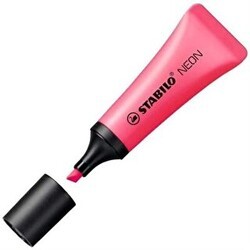 Stabilo Fosforlu Kalem Neon Pembe 72-54 - Stabilo