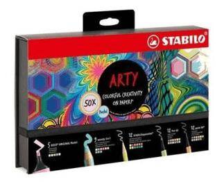 Stabilo Kreatif Pastel Mix Set Arty 50Li - 1