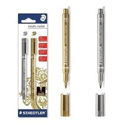 Staedtler 8S Bk2 Metalik Markör 2 Li Set - Staedtler