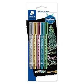 Staedtler 8S Bk5 Metalik Markör 5 Li Set - 1