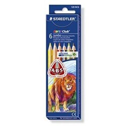 Staedtler Noris Clup Jumbo Kuru Boya 6Lı - Staedtler