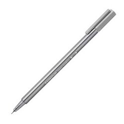 Staedtler Triplus Fineliner Gri 0.3 Mm - Staedtler