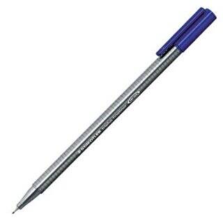 Staedtler Triplus Üçgen Fineliner Mavi 0.3Mm - 1