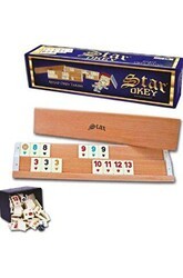 Star Ağaç Okey Orta BoyMlmn Taşlı - Star Oyun
