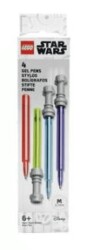 Star Wars Light Saber Gel Pen 4 Pack - Lego