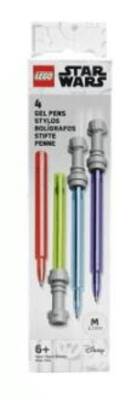 Star Wars Light Saber Gel Pen 4 Pack - 1