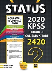 Gazi Kitabevi Status 2020 Kpss Hukuk - 1 Çalışma Kitabı - Gazi Kitabevi