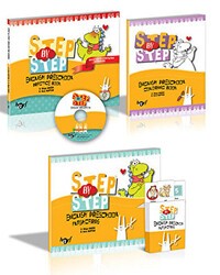 Step By Step English Preschool Practice Book Set - Harf Eğitim Yayıncılık
