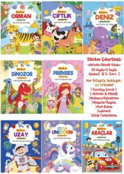 Sticker Çıkartmalı Aktivite Kitabı 8 Seri - Karatay Çocuk