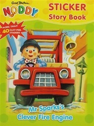 Sticker Story Book: Mr Sparks`s Clever Fire Engine - Euro Books