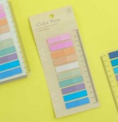 Sticky Color Note 10 Renk Film Index Cetvelli Model-1 - 1