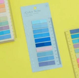 Sticky Color Note 10 Renk Film Index Cetvelli Model-12 - 1