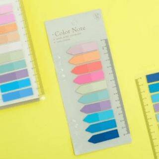 Sticky Color Note 10 Renk Film Index Cetvelli Model-17 - 1