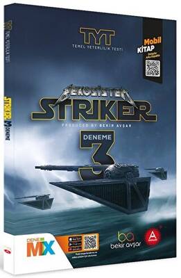 A Yayınları Striker TYT 3`lü Deneme Tamamı Video Çözümlü - 1