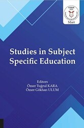 Studies in Subject Specific Education - Akademisyen Kitabevi