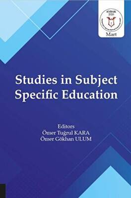 Studies in Subject Specific Education - 1