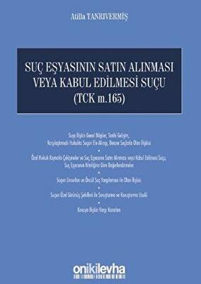 Suç Eşyasının Satın Alınması Veya Kabul Edilmesi Suçu - 1