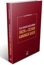Suçta ve Cezada Kanunilik İlkesi - Adalet Yayınevi