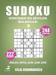 Sudoku Dünyanın En Sevilen Bulmacası 6 - Olimpos Yayınları