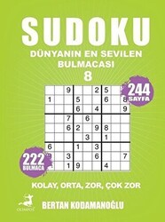 Sudoku - Dünyanın En Sevilen Bulmacası 8 - Olimpos Yayınları