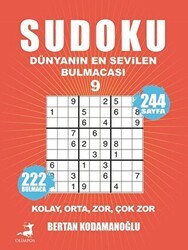 Sudoku - Dünyanın En Sevilen Bulmacası 9 - Olimpos Yayınları