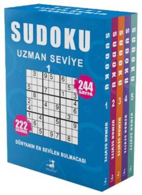 Sudoku Uzman Seviye 5 Kitap Set - 1