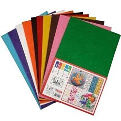 Südor Keçe 20X30 Cm 10 Renk 180G - Südor