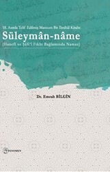 Süleyman-name - Fenomen Yayıncılık
