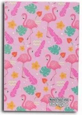 Summer Flamingo Patterns Not Defteri - 1