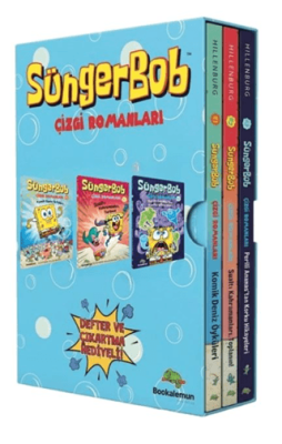 Süngerbob Çizgi Romanları - 3 Kitap Kutulu Set - 1